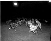 Farmville vs. Tarboro football game (4 Negatives) September 11, 1954